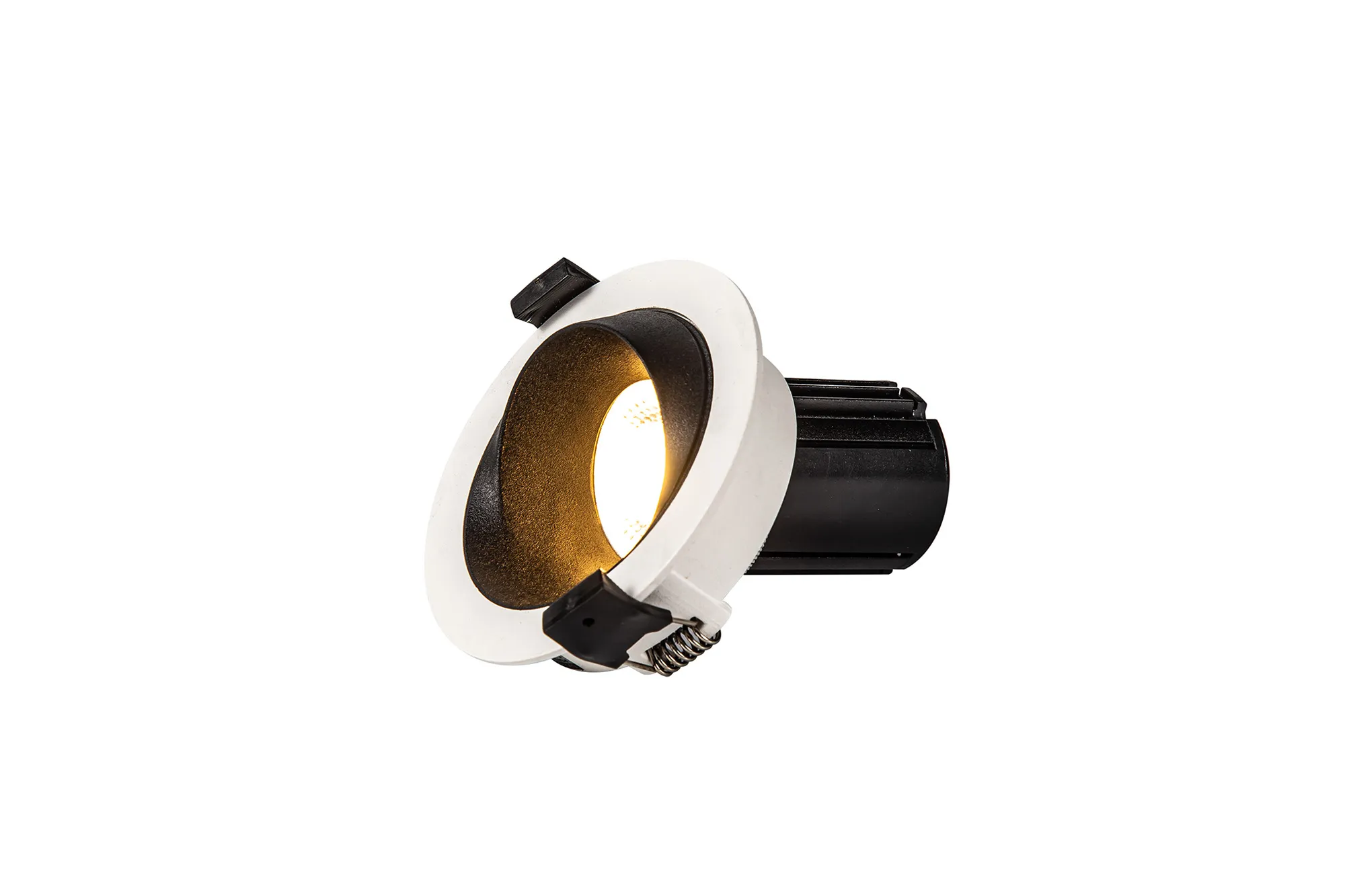 DM201132  Bonia 10 Tridonic powered 10W 2700K 750lm 12° CRI>90 LED Engine White/Black Fixed Recessed Spotlight, IP20